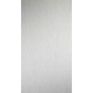 Firana szyta na fleksach srebrna z matowej gęsto tkanej etaminy o naturalnym splocie