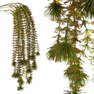 Kwiat sztuczny girlanda zwisająca zielono, brązowa 97 cm