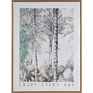 Obraz nadruk na płótnie oprawiony w ramę Eurofirany