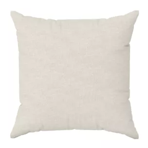 Poszewka szyta naturalna z tkaniny zaciemniającej typu dimout o naturalnym splocie, z efektem melanżu