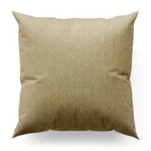 Poszewka szyta złota z lekko usztywnianej tkaniny z przecieranym wzorem
