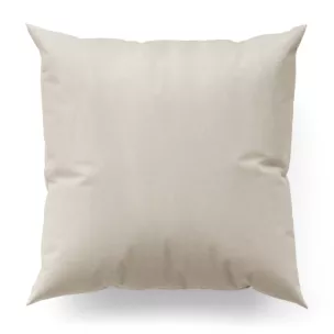 Poszewka szyta beżowa z tkaniny o satynowym połysku zaciemniającej w 100%