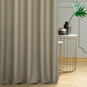 Tkanina zasłonowa błyszcząca z melanżowym wzorem Eurofirany