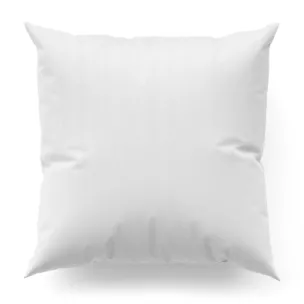 Poszewka na wymiar kremowa z tkaniny strukturalnej z delikatnym połyskiem