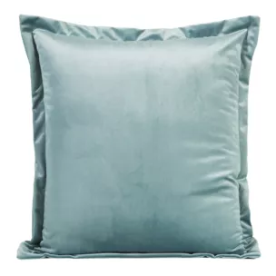 Poszewka na poduszkę 45x45 cm welwetowa z ozdobnymi brzegami morska RIA DIVA LINE Eurofirany