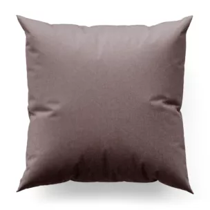 Poszewka szyta ALINE pudrowo różowa z tkaniny o naturalnym splocie z efektem melanżu