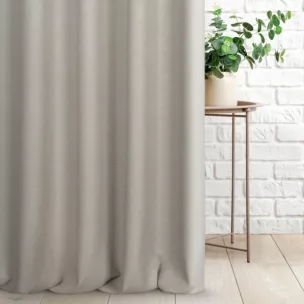 Tkanina zasłonowa w prążki z efektem melanżu Eurofirany