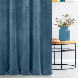 Tkanina zasłonowa welwet o miękkiej z delikatnym połyskiem strukturze