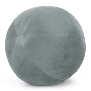 Poduszka dekoracyjna w formie kuli średnica 24 cm welwetowa morska GAJA Eurofirany