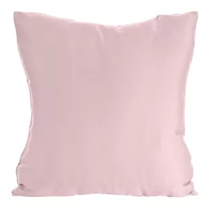Poszewka na poduszkę 40x40 cm z satyny bawełnianej pudrowo różowa NOVA Eurofirany