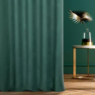 Tkanina zasłonowa gładka welurowa Eurofirany