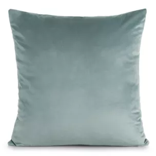Poszewka na poduszkę 45x45 cm welwetowa o delikatnym połysku gładka szałwiowa GAJA 1 Eurofirany