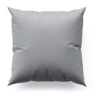 Poszewka szyta stalowa z miękkiej tkaniny w drobny wzór jodełkowy