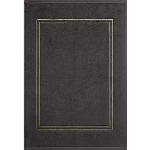 Dywanik łazienkowy OLIVIA zdobiony haftowanymi pasami Eurofirany