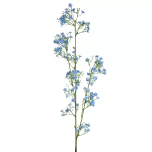 Kwiat sztuczny dekoracyjny GIPSÓWKA WIECHOWATA niebieska Eurofirany