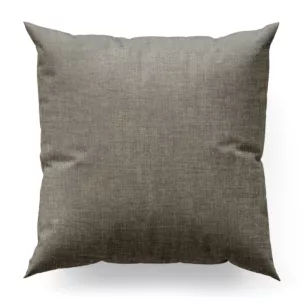 Poszewka szyta stalowa z tkaniny o grubym splocie