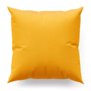 Poszewka szyta ENYA musztardowa z miękkiej półmatowej tkaniny welwetowej