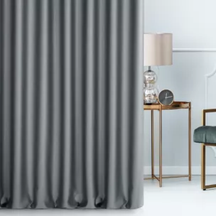 Tkanina zasłonowa zaciemniająca typu dimout półmatowa Eurofirany