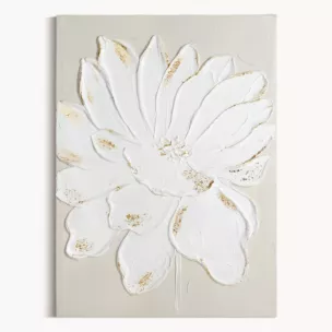 Obraz kwiat ręcznie malowany na płótnie Eurofirany