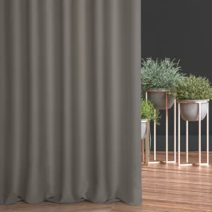 Tkanina zasłonowa zaciemniająca typu dimout półmatowa Eurofirany