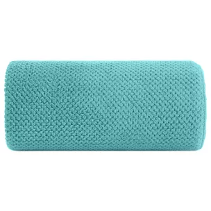 Ręcznik kąpielowy 70x140 cm szybkoschnący z mikrofibry kolor miętowy o ryżowej strukturze 280 g/m2 ZOE 1 Eurofirany