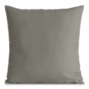 Poszewka na poduszkę 60x60 cm z gładkiej tkaniny wodoodpornej do ogrodu i na taras beżowa GARDEN Eurofirany