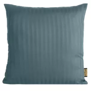 Poszewka na poduszkę 40x40 cm z satyny bawełnianej w prążki morska VERA Eurofirany