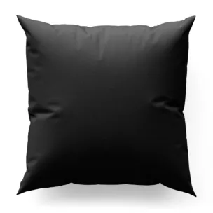 Poszewka szyta grafitowa z miękkiej tkaniny w drobny wzór jodełkowy