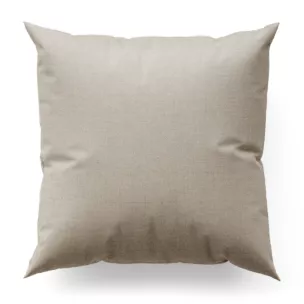 Poszewka na wymiar beżowa z tkaniny z jodełkowym wzorem geometrycznym