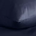 Pościel 220x200 cm gładka z satyny bawełnianej kolor granatowy DINA Diva Line Eurofirany