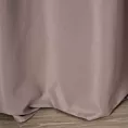 Zasłon pudrowo różowa z błyszcząca wyraźnym splotem 140x270 cm przelotka AGGIE Eurofirany