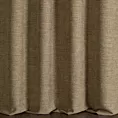Zasłona szyta na taśmie fala miodowa tkanina o naturalnym charakterze z efektem melanżu