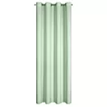 Zasłona jasnozielona z matowej gładkiej tkaniny 140x250 cm przelotka RITA Eurofirany