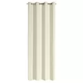 Zasłona kremowa z tkaniny welwetowej, troczek w zestwie 140x270 cm przelotka ANTARA Eurofirany