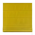 Roleta rzymska ADESSA żółta z miękkiej tkaniny o welurowej strukturze