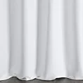 Zasłona szyta na flexach VISCAYA biała z melanżowej i miłej w dotyku tkaniny
