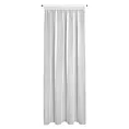 Firana biała z gładkiej tkaniny o strukturze drobnej siateczki 140x270 cm taśma TAMINA Eurofirany