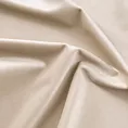 Poszewka szyta ENYA ciemnokremowa z miękkiej półmatowej tkaniny welwetowej