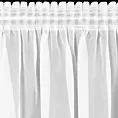 Firana biała z gładkiego matowego woalu 300x160 cm taśma LUCY Eurofirany