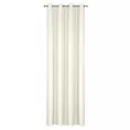 Zasłona kremowa z matowej gładkiej tkaniny 140x250 cm przelotka RITA Eurofirany