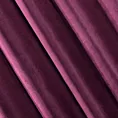 Zasłona ciemnofioletowa z ekskluzywnego matowego welwetu 140x270 cm taśma RIA Diva Line Eurofirany