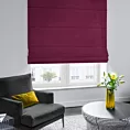 Roleta rzymska ITALIA bordowa z tkaniny welwetowej o delikatnym połysku