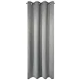 Zasłona stalowa zaciemniająca z efektem melanżu 135x250 cm przelotka ROSSIE Eurofirany