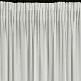 Firana biała z tkaniny szyfonowej z efektem garbowania niewymagająca prasowania 135x270 cm taśma MELINDA Eurofirany