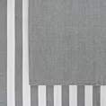 Komplet ściereczek kuchennych 2szt 50x70 cm bawełniany kolor srebrny zdobionych w pasy 200 g/m2 KARIN Eurofirany