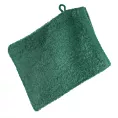 Myjka kąpielowa 16x21 cm bawełniany kolor ciemnozielony 400 g/m2 GŁADKI 1 Eurofirany