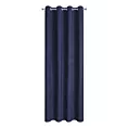Zasłona granatowa z tkaniny welurowej 420x260 cm przelotka - Dora Eurofirany