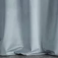 Zasłona szyta na flexach ENYA srebrna z miękkiej półmatowej tkaniny welwetowej