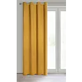 Zasłona miodowa zaciemniająca o strukturze drobnej krateczki 140x250 przelotka AMARO Eurofirany