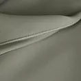 Poszewka szyta jasnoszara z gładkiej tkaniny zaciemniającej typu dimout wykończona obciążnikiem